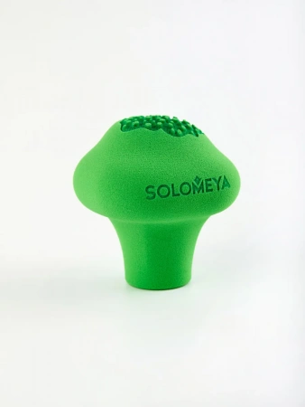 Спонж Брокколи для создания веснушек, Зеленый Solomeya Broccoli Freckle Sponge, Green, 1 шт